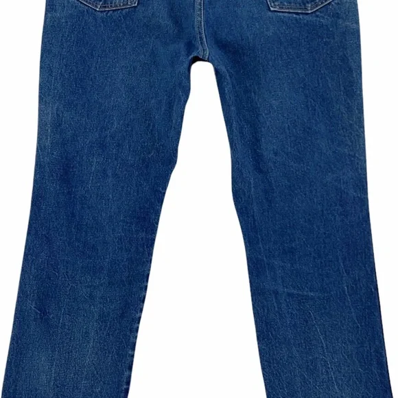 Vintage Rustler Jeans, Authentic Distressing and Grunge, Made in the USA - Picture 9 of 14